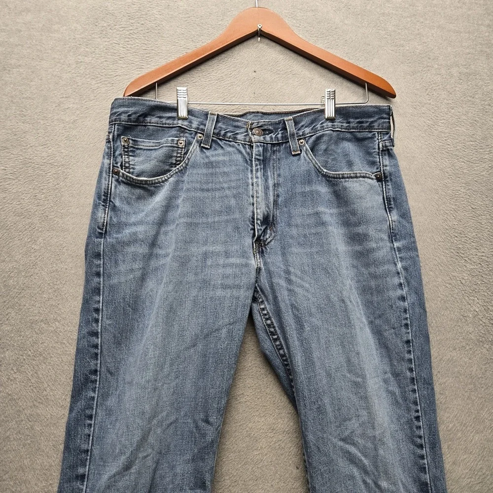 Levi's 514 Men Jeans 34X32 Blue Denim Straight Fit 31